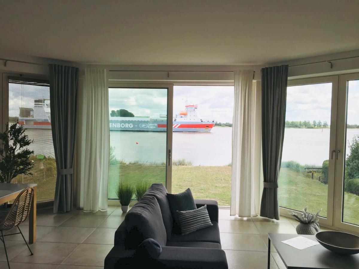 Nautik Strandapartments Luxuswohnung Atlantik 브라케 외부 사진